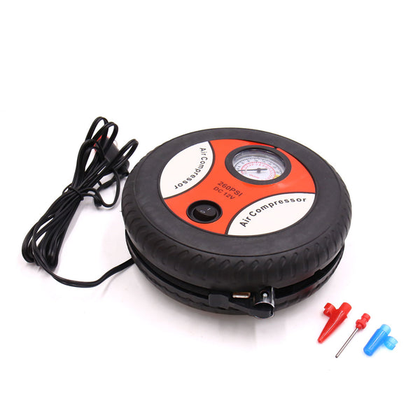 Compresseur air électro Portable Voiture Pompe gonfleur Pneu 12V 260psi