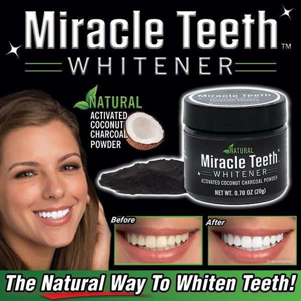 Miracle teeth whitener