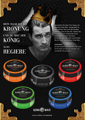 MORFOSE Mad Hair KING WAX Mega Strongs