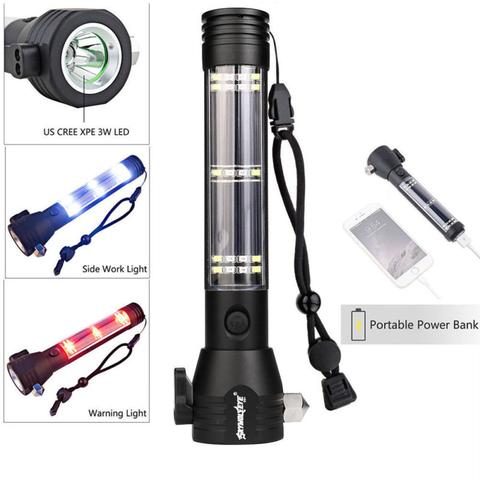 POWER SOLAR FLASHLIGHT